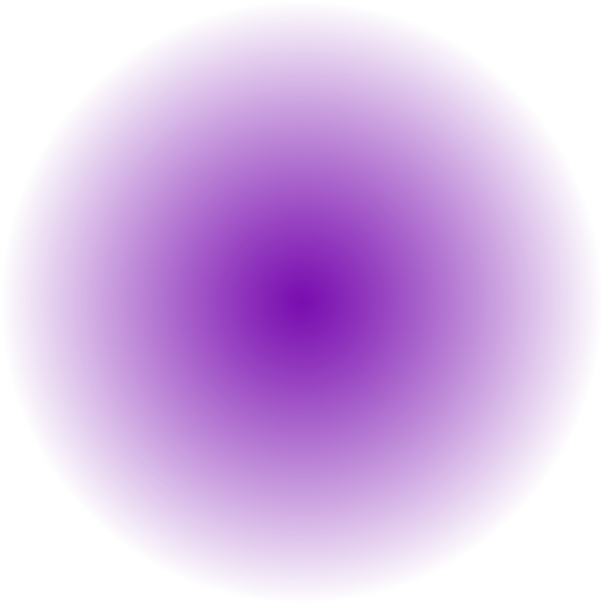 Purple transparent round gradient